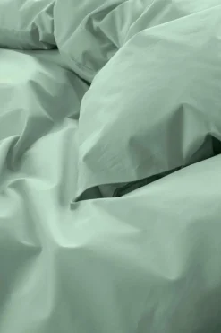 Påslakanset|Jotex ZACK PERCALE Påslakanset Dubbelsäng Ekologisk Grön