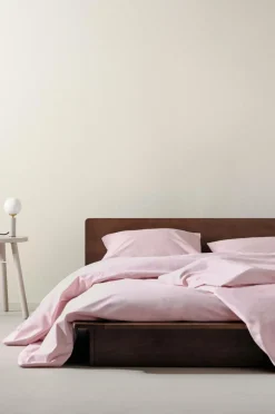 Påslakanset|Jotex ZACK PERCALE Påslakanset Enkelsäng - Ekologisk Puderosa