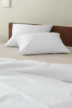 Örngott|Jotex ZACK PERCALE örngott 2-pack - Ekologisk Vit