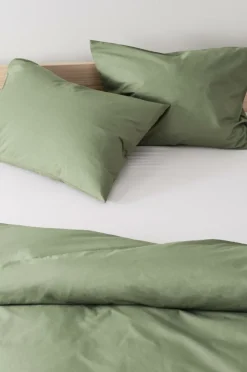 Örngott|Jotex ZACK PERCALE örngott 2-pack - Ekologisk Khaki