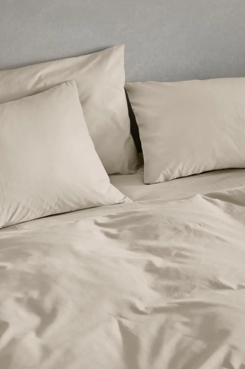 Påslakanset|Jotex ZACK Påslakanset Enkelsäng - Ekologisk Beige