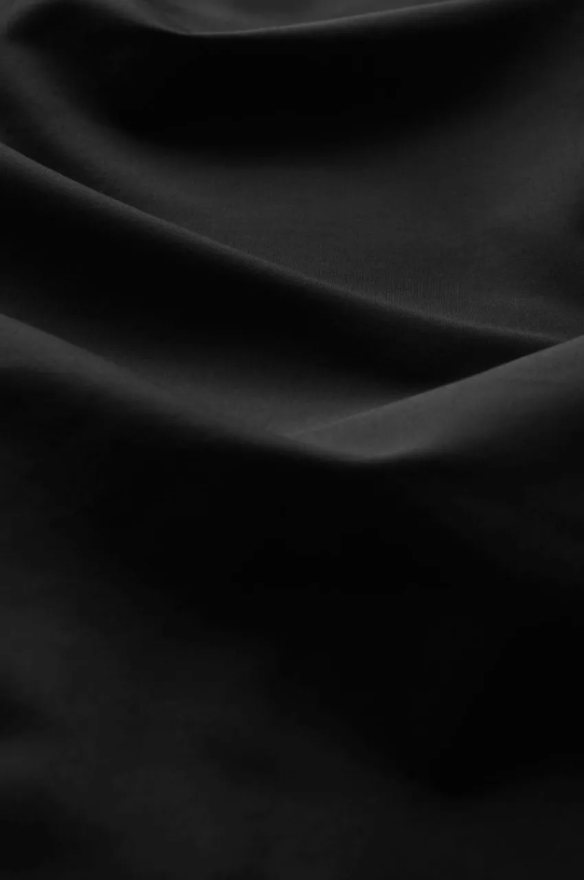 Lakan|Jotex ZACK SATIN Lakan Ekologisk Svart