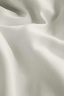 Påslakanset|Jotex ZACK SATIN Påslakanset Dubbelsäng Ekologisk Beige