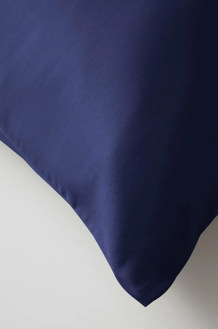 Örngott|Jotex ZACK SATIN örngott 90x50 Cm - Ekologisk Mörkblå