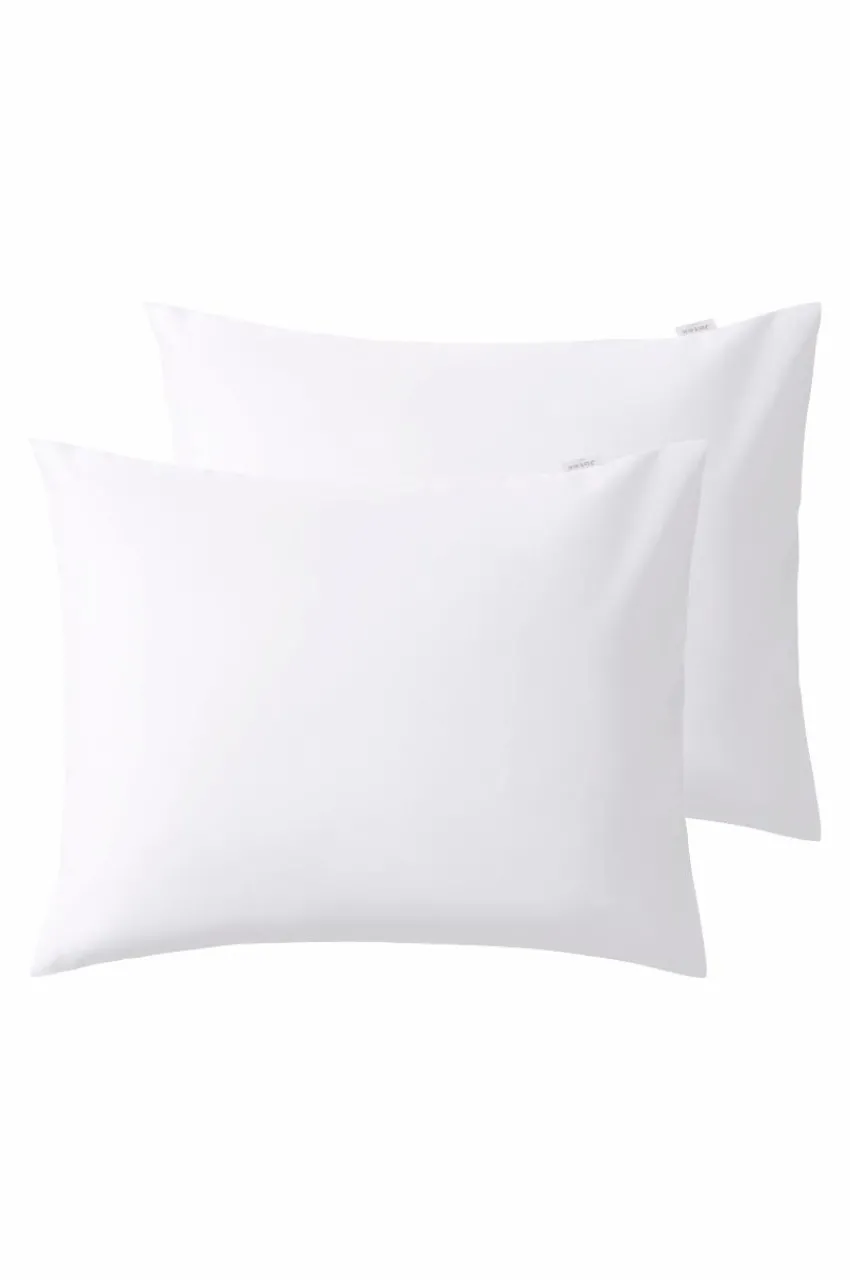 Örngott|Jotex ZACK SATIN örngott 60x50 Cm 2-pack - Ekologisk Vit