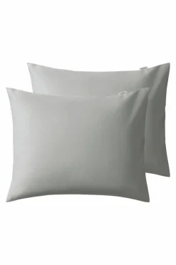 Örngott|Jotex ZACK SATIN örngott 60x50 Cm 2-pack - Ekologisk Grå