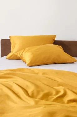 Örngott|Jotex ZACK SATIN örngott 60x50 Cm 2-pack - Ekologisk Guldockra