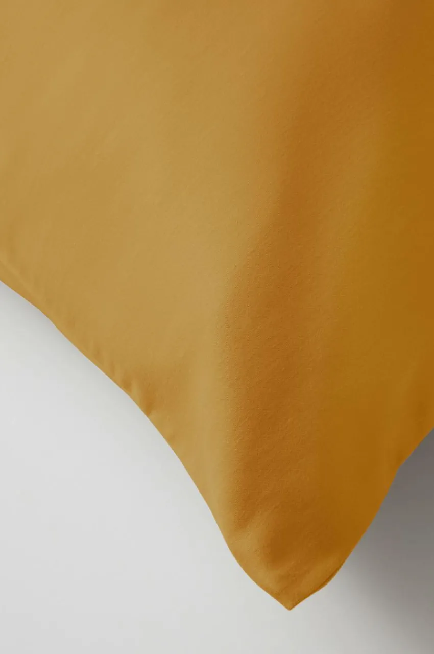 Örngott|Jotex ZACK SATIN örngott 60x50 Cm 2-pack - Ekologisk Guldockra
