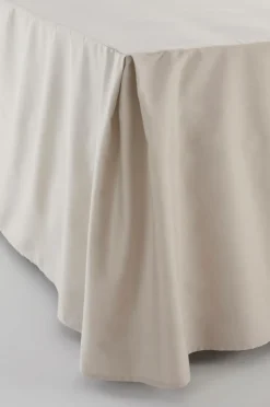Sängkappor|Jotex ZACK SATIN Sängkappa 60 Cm - Ekologisk Beige