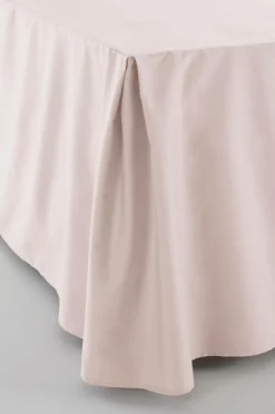 Sängkappor|Jotex ZACK SATIN Sängkappa 45 Cm Ekologisk Blekrosa