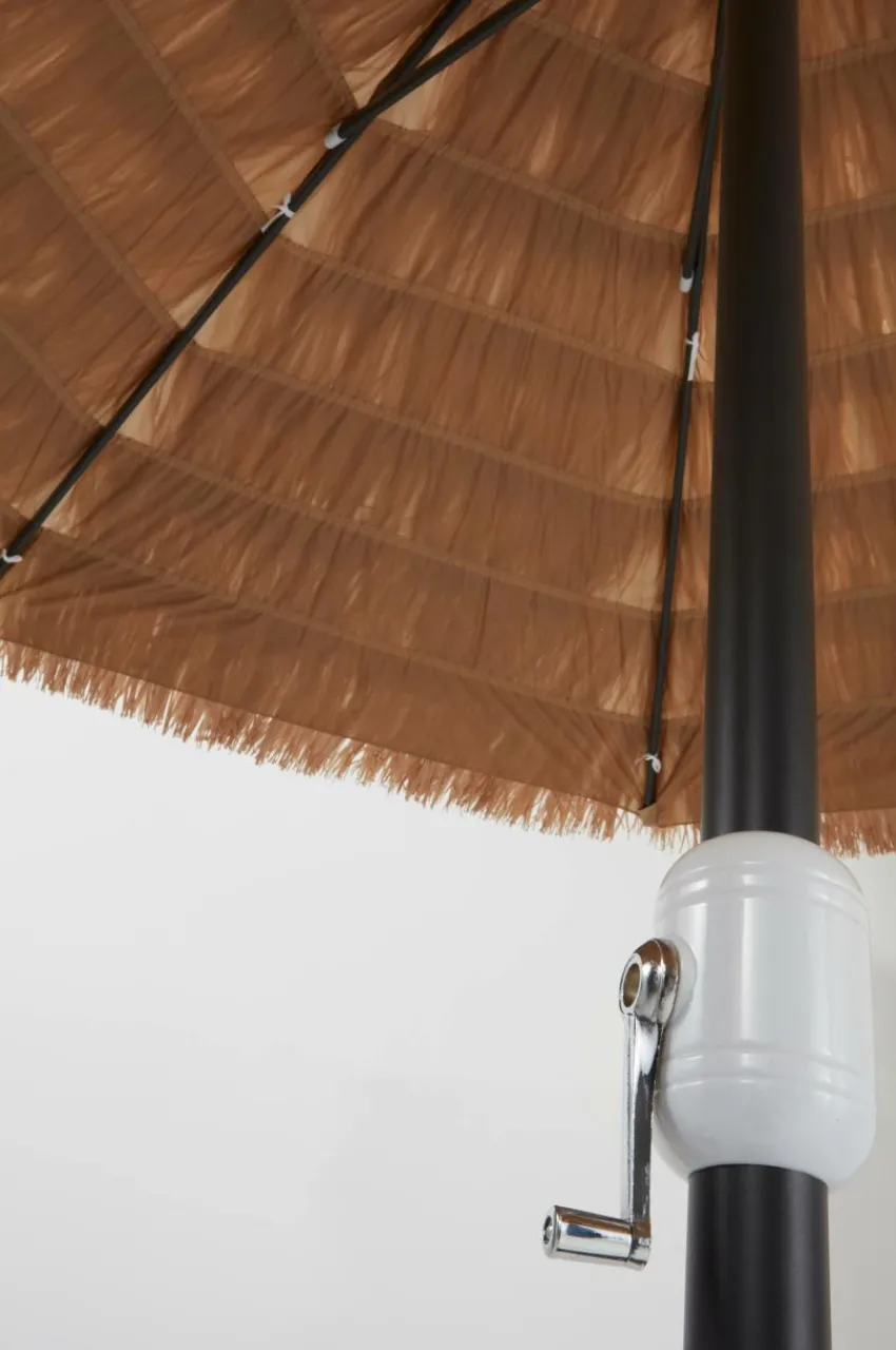 Parasoller & Pergola|Utemöbler|Jotex ZAKYNTHOS Solparasoll ø 295 Cm Brun