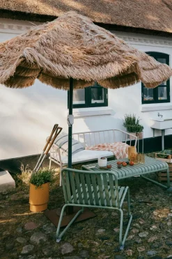Parasoller & Pergola|Utemöbler|Jotex ZAKYNTHOS Solparasoll ø 295 Cm Brun
