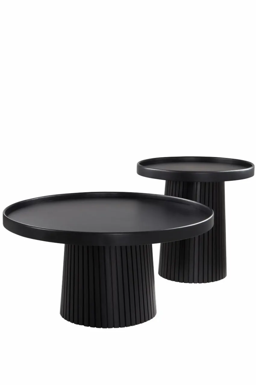 Bord|Jotex ZELARINO Sidobord ø 60 Cm Svart