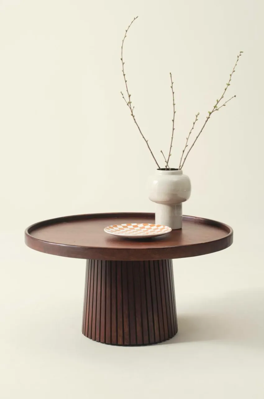 Bord|Jotex ZELARINO Soffbord ø 90 Cm Brun