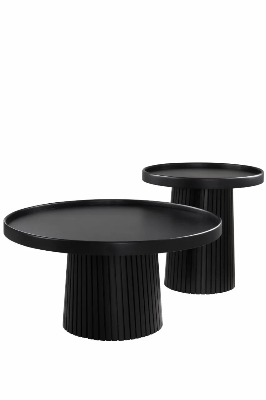 Bord|Jotex ZELARINO Soffbord ø 90 Cm Svart