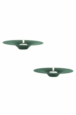 Ljusstakar|Jotex ZEPPELIN Väggljusstake 2-pack Grön
