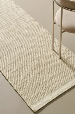 Ullmattor|Jotex ZIGGY Gångmatta I Ull 80x200 Cm Naturvit
