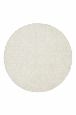 Ullmattor|Jotex ZIGGY Rund Ullmatta Naturvit