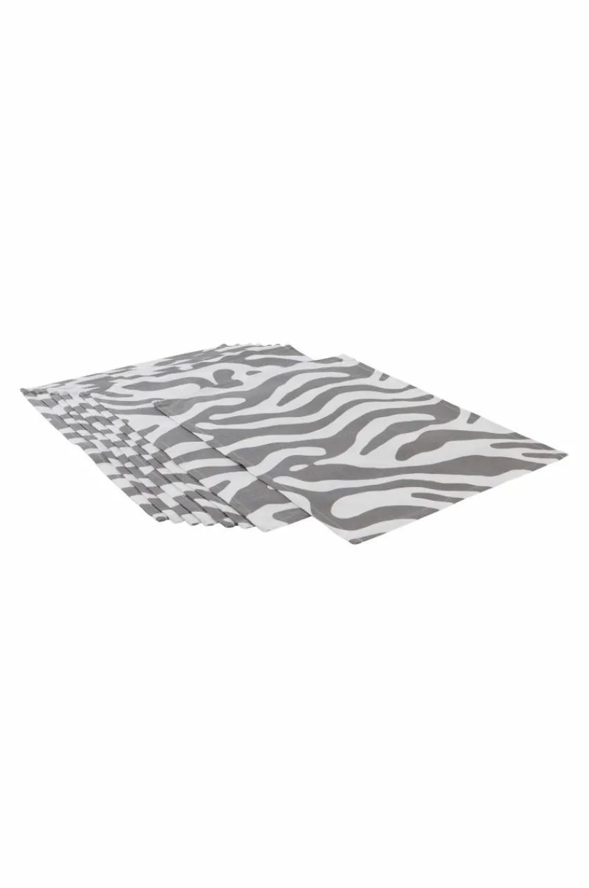 Bordstabletter|Jotex ZOE Bordstablett 8-pack Grå/vit